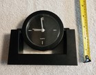 Vintage Lifelong Quartz Black Mantel Analog Clock Classic Black Good Working  — photo 5