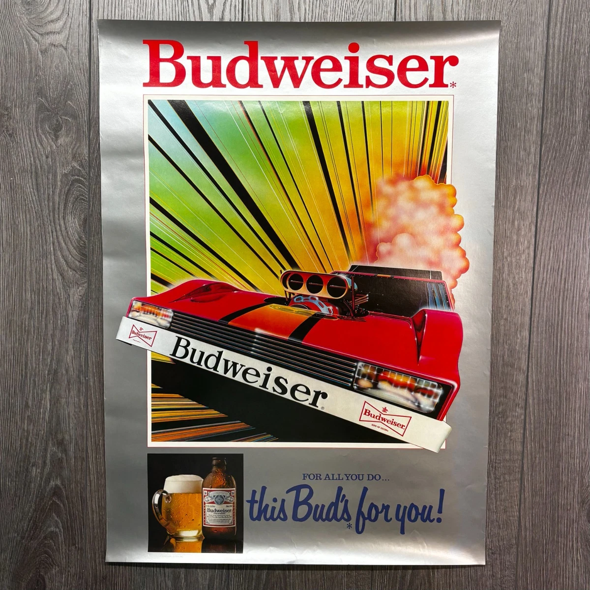 Bud Light Poster In Collectible Budweiser Signs & Tins for sale | eBay