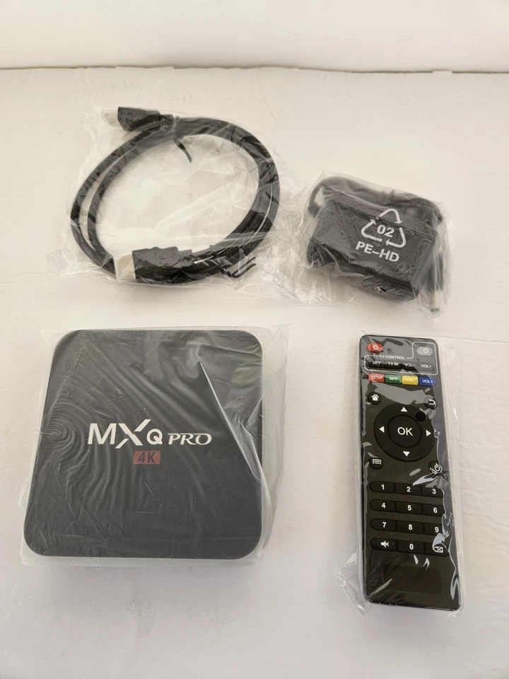 MXQ Pro 4K OTT TV BOX INTERNET TV Multimedia Gateway CPU 64 BIT, Quad Core= - Image 3 of 3