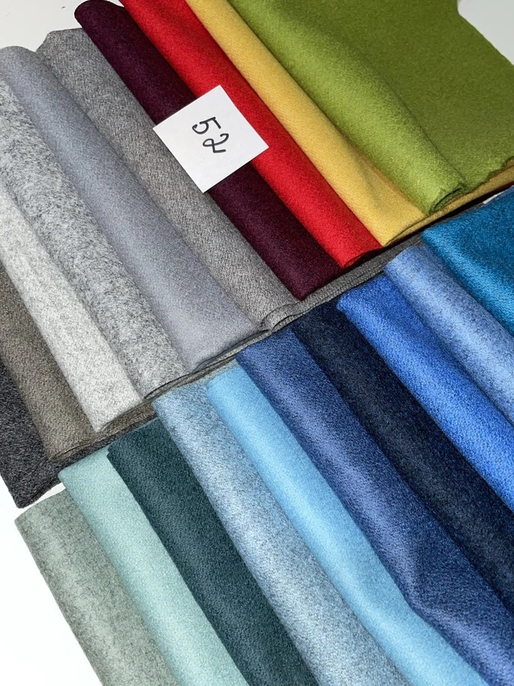 Premium Wool Fabric 20 Pieces  40 x 40 cm  (not Felt) - Image 3 of 4