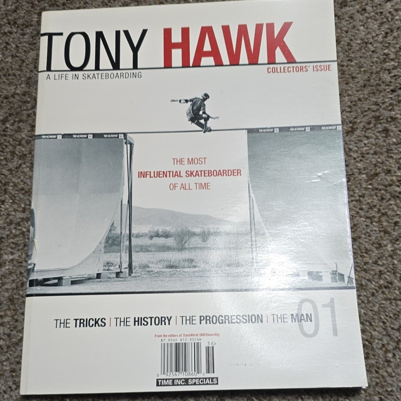 Time Inc. Specials Tony Hawk: A Life in Skateboarding Collector’s Ed Issue 01