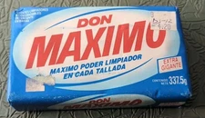 Vintage Don Maximo Extra Gigante Detergent Soap Detergent Stain Remover Laundry
