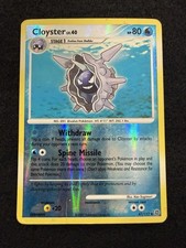 Pokemon Cloyster Reverse Holo 47/132 from Secret Wonders in DMG condition! on eBay