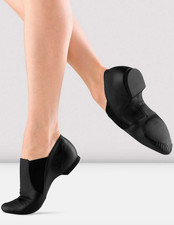 Bloch S0499G Elasta Bootie Pull on Jazz Shoe Black Multiple Sizes FREE SHIPPING