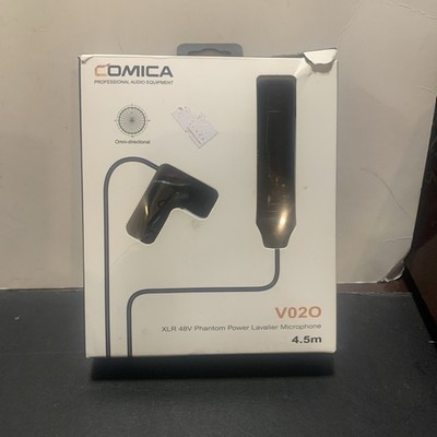 Comica V02O XLR 48V Phantom PowerbLavalier Microphone 