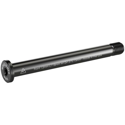 Wheels Manufacturing Front Thru Axle - M12 x 1.5 x 12, 118mm FTA-12-118-1.5