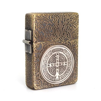 constantine cigarette lighter Zippo Constantine lighter 1935 Replica Asia Custom/ Center Sterling Circle  New