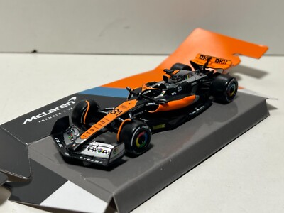 McLaren MCL60 F1, #81 Oscar Piastri, F1 2023 British GP, Bburago 1:43