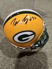 SIGNED AUTOGRAPH INSCRIBED DARNELL SAVAGE PACKERS RIDDELL MINI HELMET