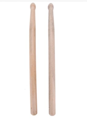 New 2 Pr Music Band Maple Wood Drum Sticks Drumsticks 5A    ️      