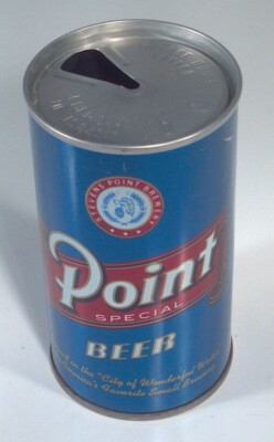 Vintage Point Beer 12oz Can Straight Steel Stevens Point WI