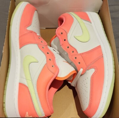 Air Jordan Men\'s Shoe Jordan 1 Low SE in Lava Glow Size 9.5 & 11 NIKE AIR JORDAN 1 LOW SE LAVA GLOW FN6772-671 MEN main image 2