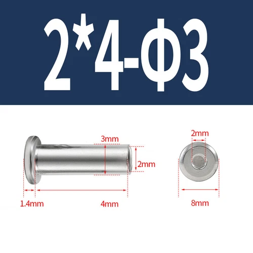 M2 - M10 Sleeve Nuts A2 304 Stainless Flat Head Socket Cap Nut Furniture Joint - Picture 7 of 136