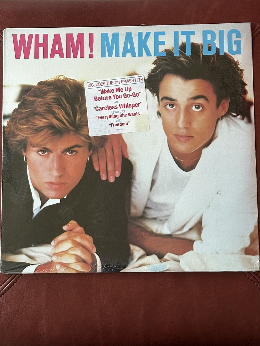WHAM! - MAKE IT BIG 1984 US 1st PRESS SEALED VINYL/LP 1st 1980's