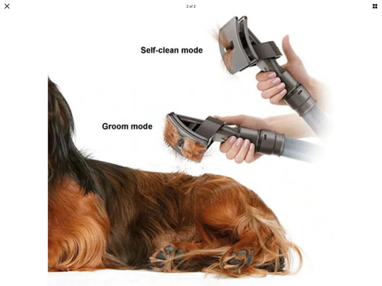 dyson dog brush