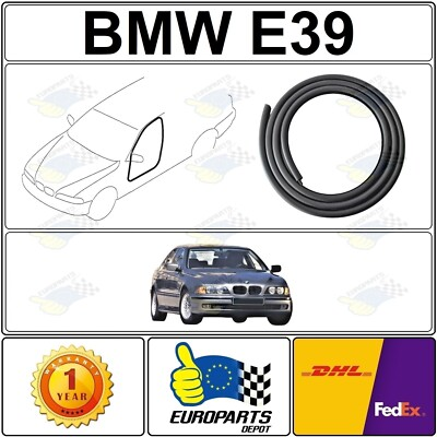 #ad 1996 2003 BMW E39 Door Seal Edge Protector Weatherstrip 51728259913 Front Left $88.40