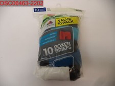Fruit of the Loom Boys Assorted 10Pk Boxer Brief Underwear, S 6-8 885306946043