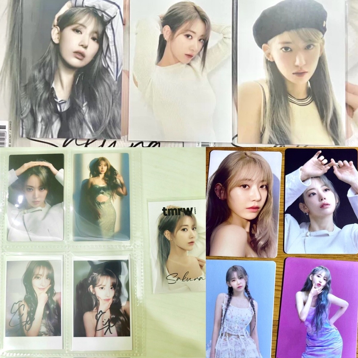 LE SSERAFIM MIYAWAKI SAKURA POSTCARD TMRW CHINA PHOTOBOOK POB