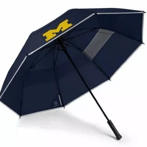 NIB Weatherman 68” Golf Umbrella NCAA University of Michigan Wolverines - Picture 2 of 14