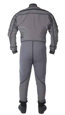 Aqua Lung Fusion Tactical Dive/Swim Drysuit, Gray & Black, Large