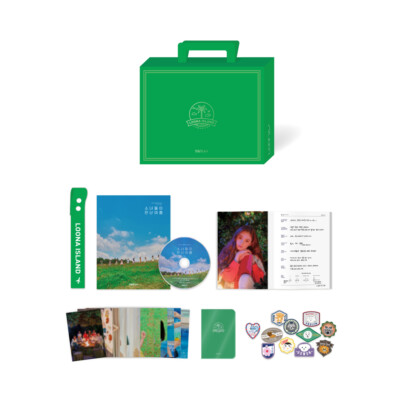 LOONA MONTHLY GIRL 2020 SUMMER PACKAGE LOONA ISLAND Photobook+DVD+