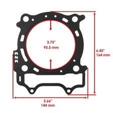 Motorpakkingenset Voor Yamaha YFZ450R YFZ 450 R 2009-2023 YFZ450X