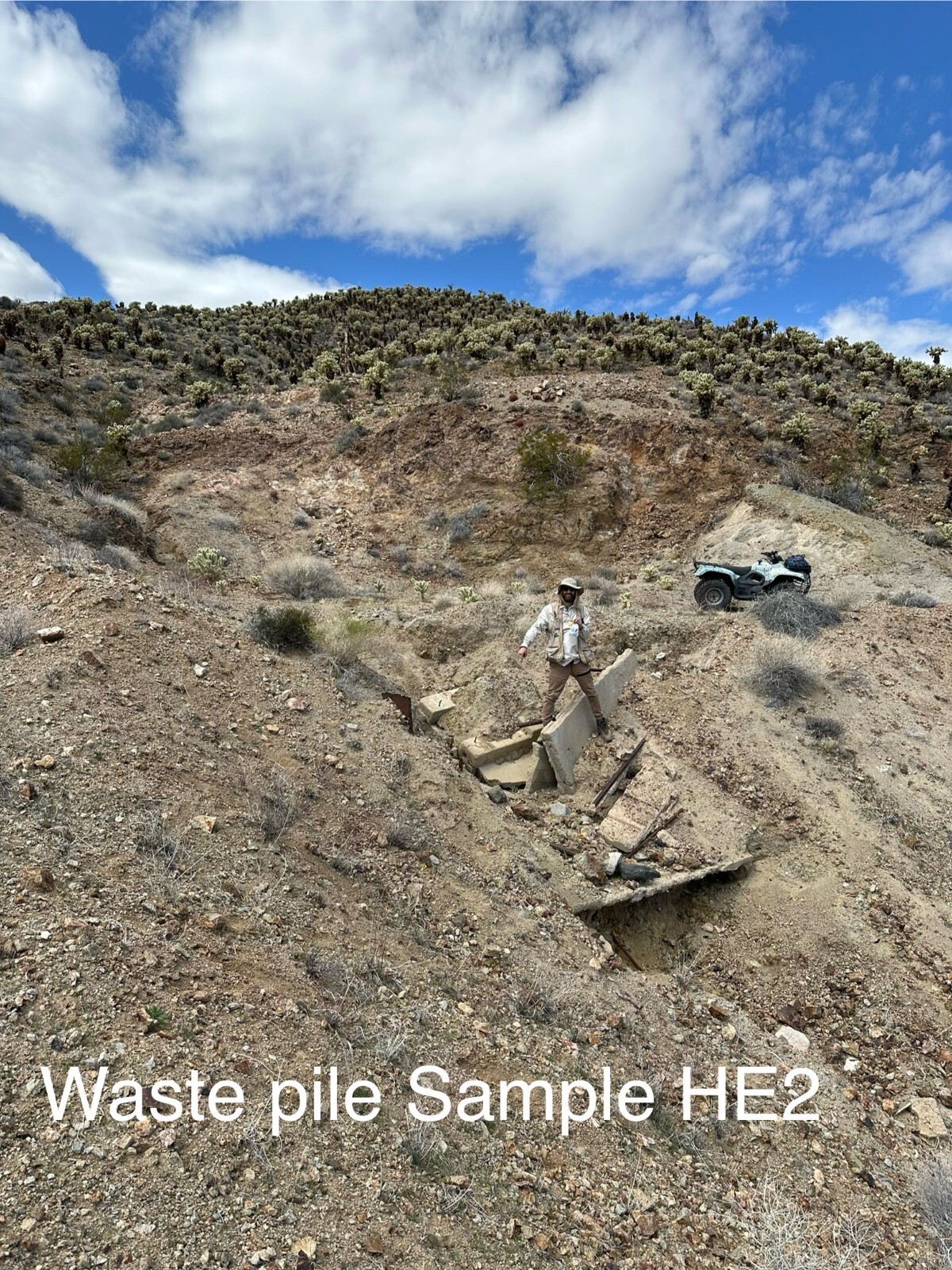 Hardy East (HE 5) Gold Mine Searchlight Nevada Near Las Vegas Gold