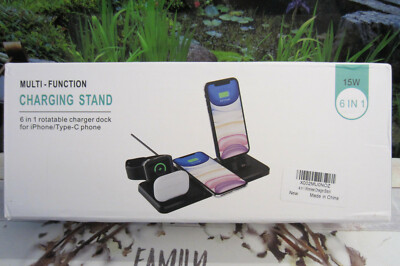 MULTI-FUNCTION CHARGING STAND 15W  (6 IN1)