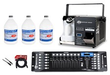 American DJ ENTOUR VENUE Faze/Fog Machine w/ Remote 2 Gal Fluid DMX Controller