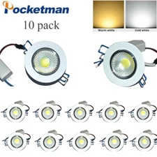 Dimmable LED Downlight COB LED Ceiling Light Lamp Spotlight Indoor 9W