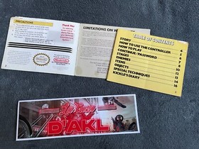 ₪PAS DE JEU₪ Notice Nintendo NES - USA - Kickle Cubicle