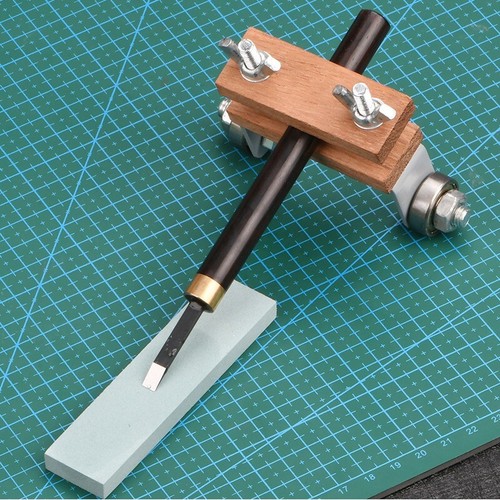 Fixed Guide Knife Sharpener, Professional Bevel Sharpener Knife Holder - Picture 6 of 13
