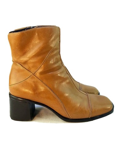 Clarks Women's Brown Leather Block Heel 