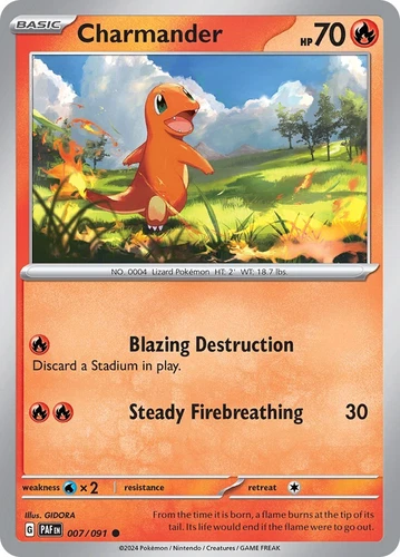 Charmander 007/091 SV: Paldean Fates