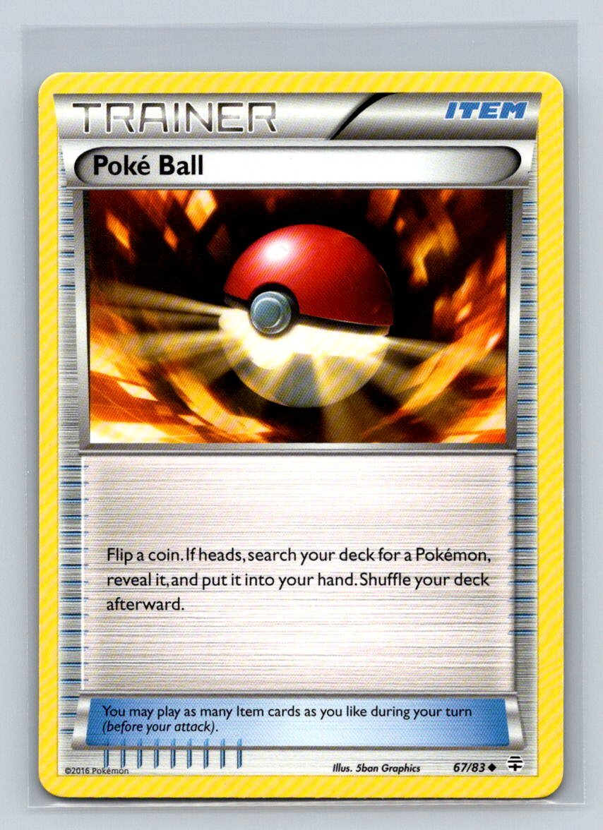 Poke Ball #67/83 Generations Uncommon - Pokemon Cards C67