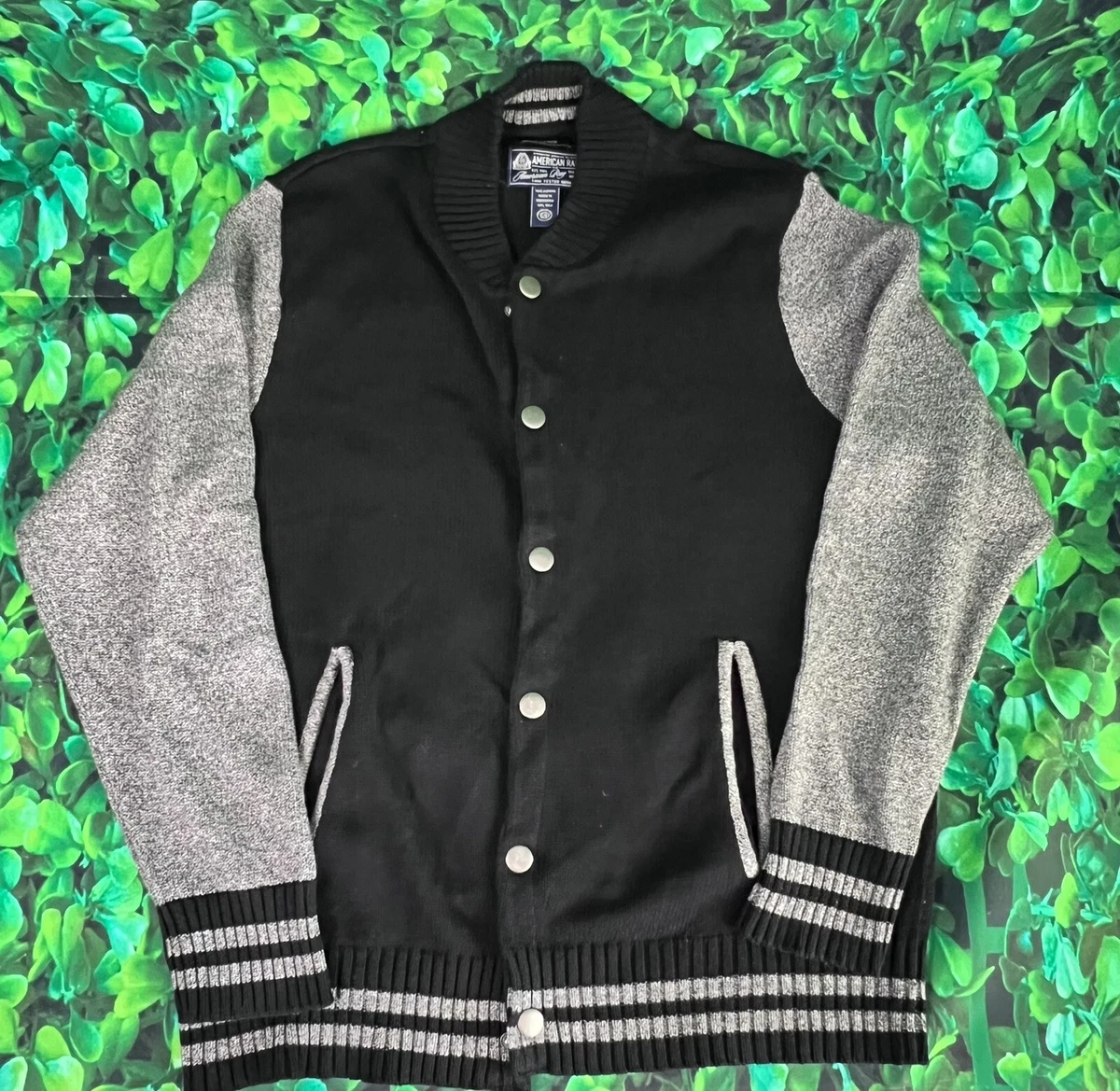 American rag varsity jacket top
