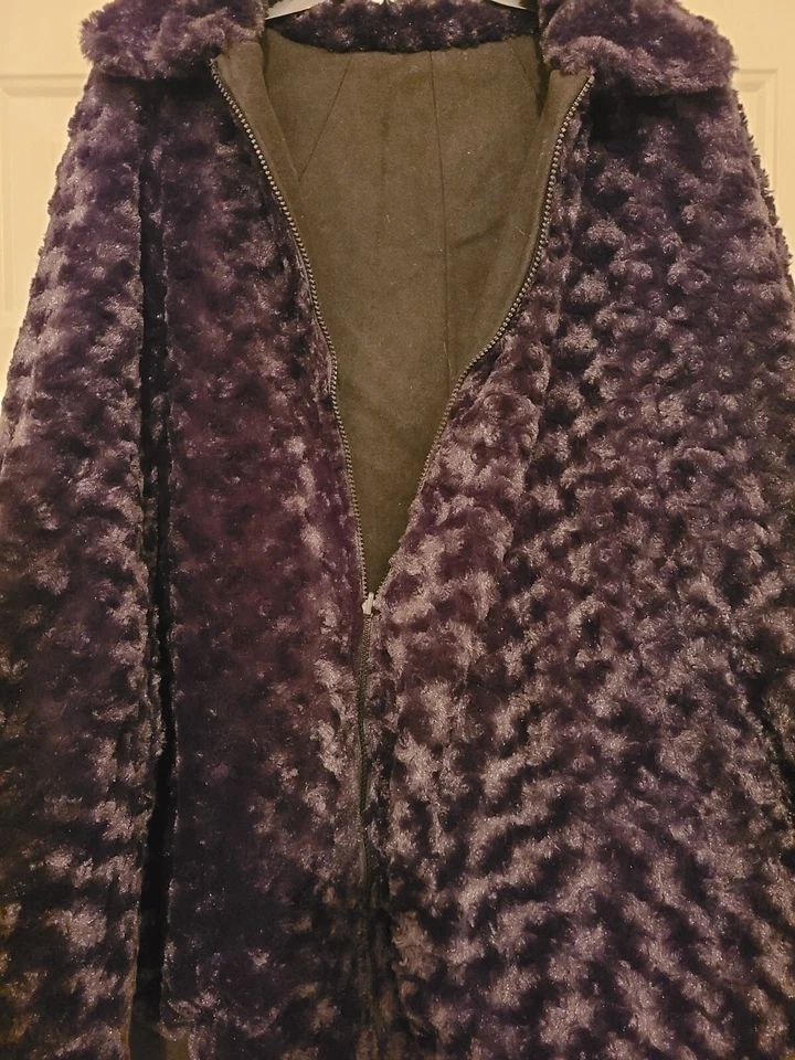 PONCHO CAPA NEGRO REVERSIBLE DEPORTIVO MISSY TALLA 0/S - NUEVO Foto 2 de 4