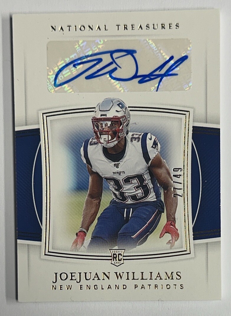 Trayveon Williams Panini National Treasures Collegiate #115 Rookie Autograph