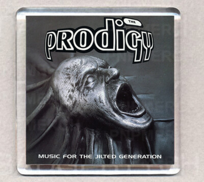 THE PRODIGY - MUSIC FOR THE JILTED GENERATION - FRIDGE MAGNET Acrylic 2.6inch 
