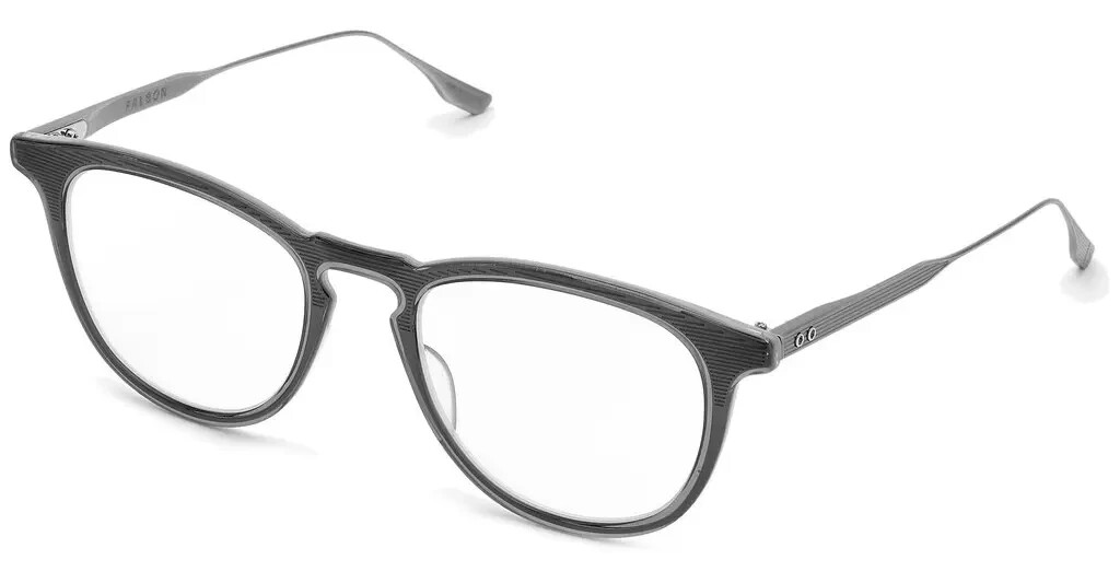 DITA FALSON DTX105-49-03AF グレー Authentic DITA Falson DTX105-49-03AF Silver Grey Demo Lens