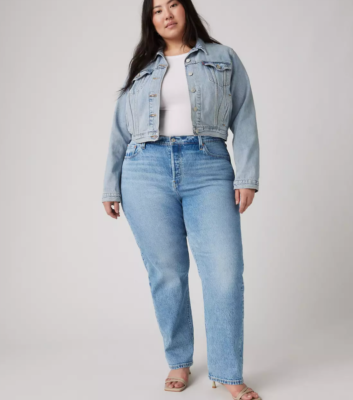 Levi's Women's 20W M Premium 501 Original Fit Hollow Days Light