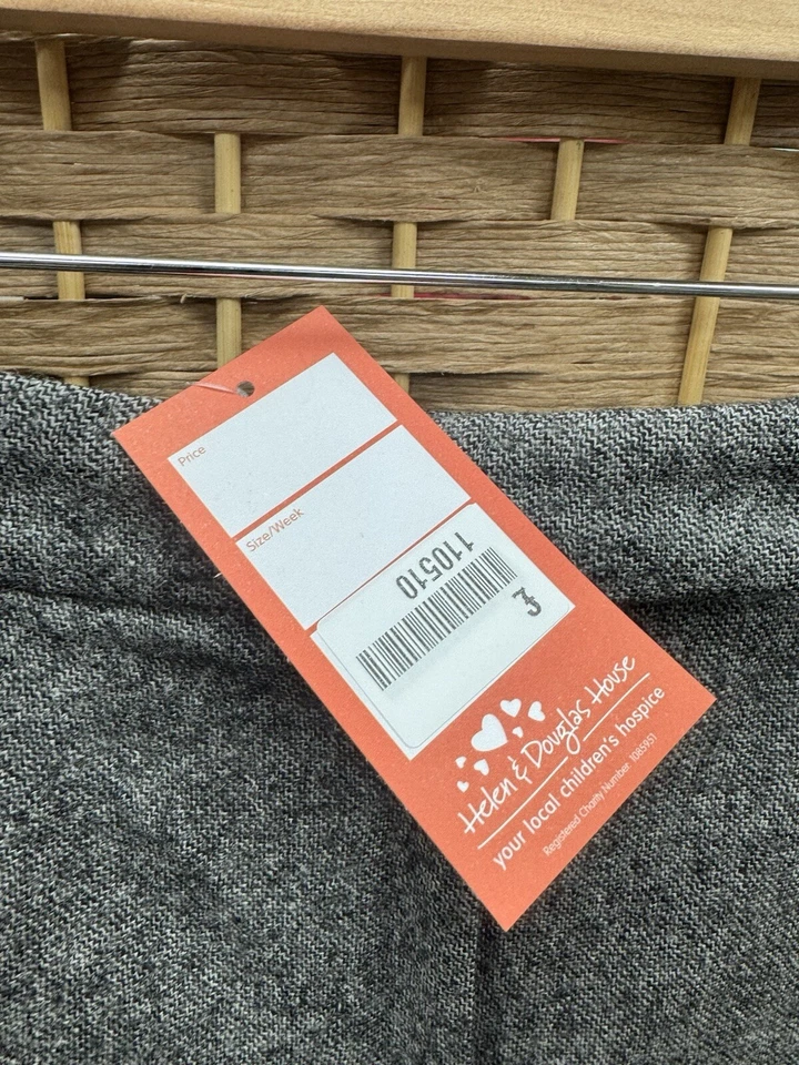 Pantalón Alexander McQueen pierna recta polar lana talla 38  Foto 2 de 4