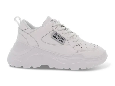 Baskets Versace Jeans Couture SPEEDTRACK B en cuir blanc - Chaussures Femme - Photo 1/4