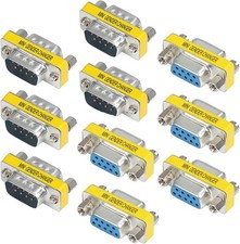 abcGoodefg 9 Pin RS-232 DB9 Male to Male Female to Female Serial Cable Gender Ch