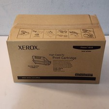Xerox 113r00712 Black HI Yield Print Cartridge Genuine New Sealed No Box