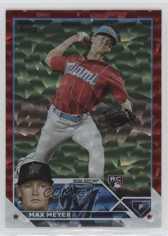2023 Topps Series 2 Red Foil /199 Max Meyer #388 03ks
