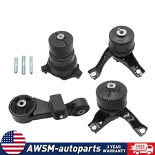 4 Pack Engine Motor & Trans Mount Fits For 2012-2017 Toyota Camry 2.5L