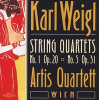 Artis QUARTETT-WIEN - Weigel String Quartet No. 1 - Cd - G3Z