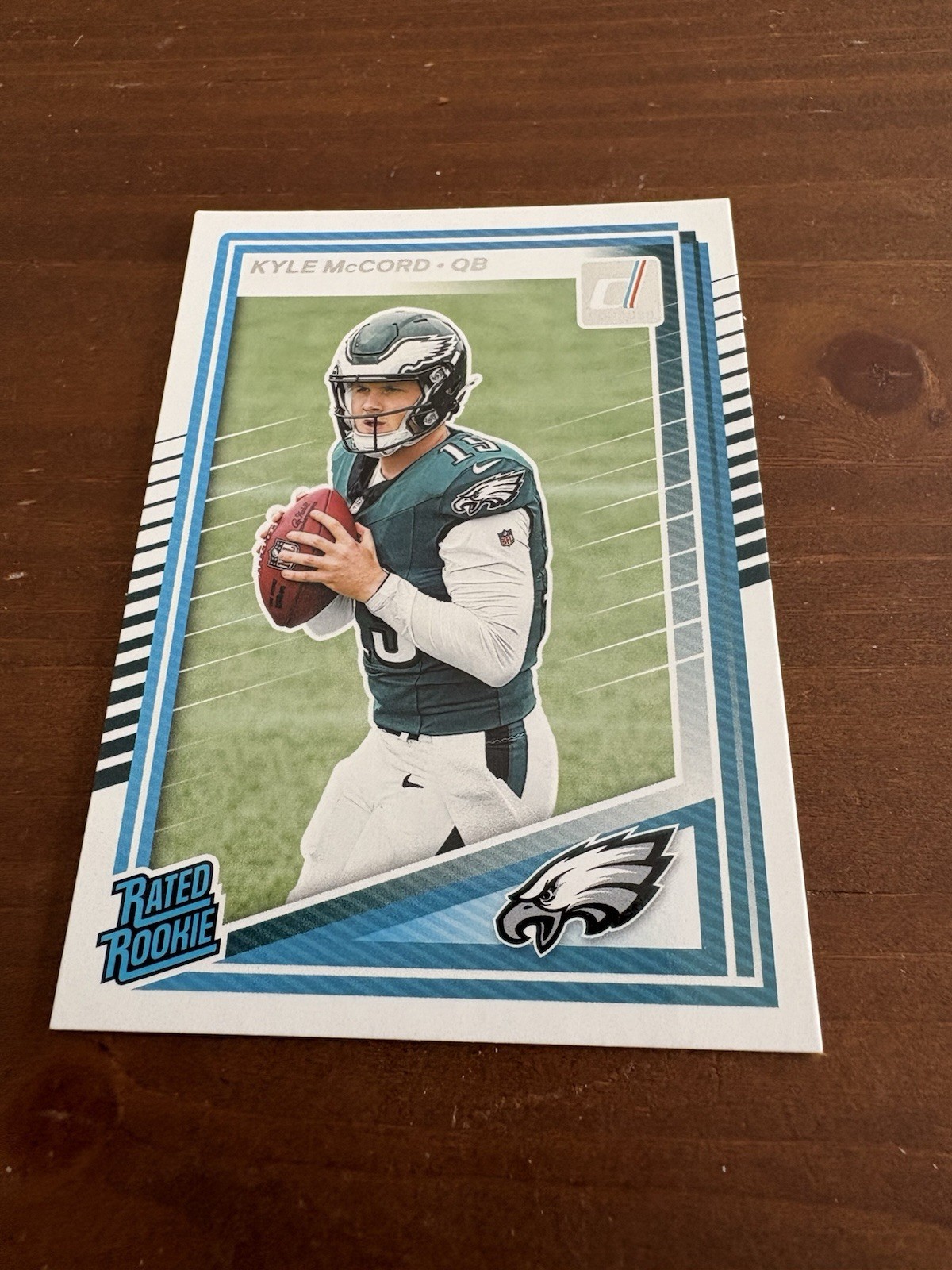 2025 Donruss Football #325 Kyle McCord RC - Philadelphia Eagles