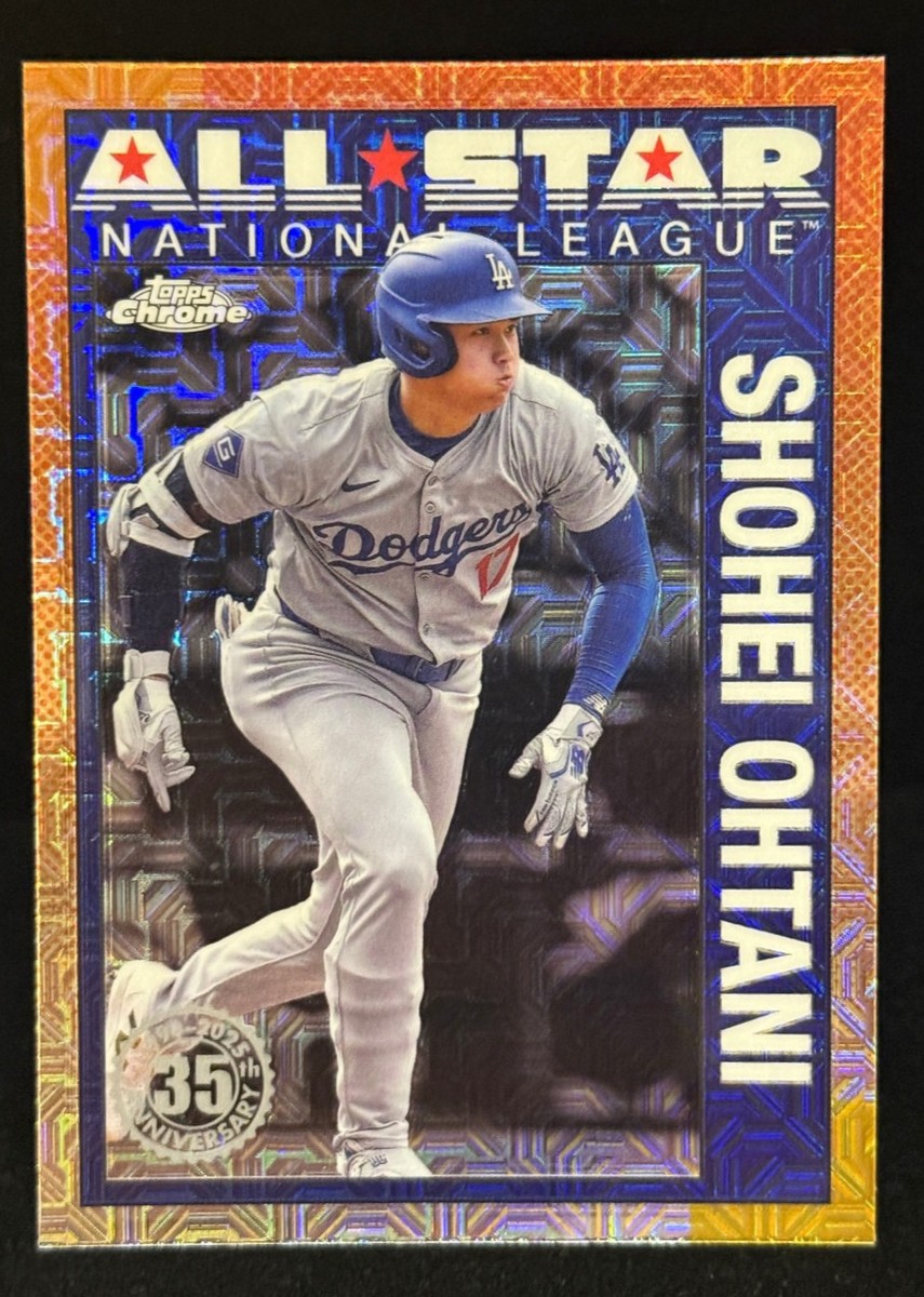 Shohei Ohtani #90ASC-2 Topps 2025 Series 2 Mojo Refractor 35th Ann